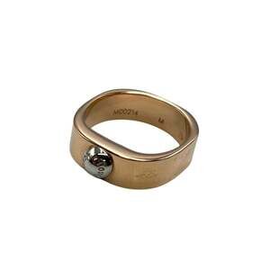 Louis Vuitton Berg Nanogram Ring M00214, Pink Gold, Women's